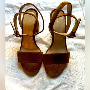 Barney’s New York Suede Wrap Sandals
